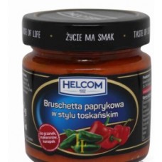 Соус Брускетта HELKOM тосканська паприкова 225g