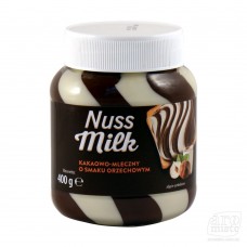 Крем-паста NUSSMILK какао-молоч.400g Крем-паста NUSSMILK какао-молоч.400g