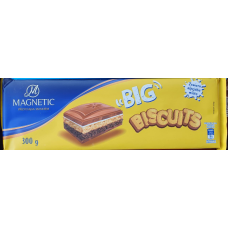 Шоколад MAGNETIC BIG BISCUITS 300гр