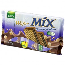 Вафлі GULLON MIX Сhoсolate-Avellana шоколад+горіх, 180г