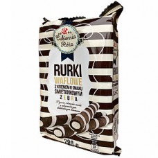 Вафельні трубочки "Cukernnia roza"зебра 280 гр.,