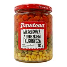 Овочева мішанка DAWTONA скло 510гр