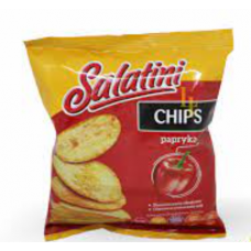 Чіпси Salatini зі смаком паприки 25g Чіпси Salatini зі смаком паприки 25g