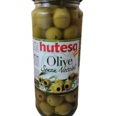 Оливки зелені без кісточки Hutesa Senza Noccioli, 350 г