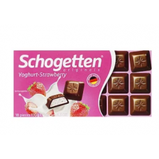 Шоколад Schogetten Полуничний йогурт 100g Шоколад Schogetten Полуничний йогурт 100g
