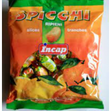 Цукерки карамельні Incap Spicchi Ripieni 500g Цукерки карамельні Incap Spicchi Ripieni 500g