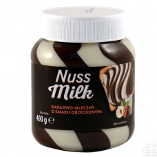 Крем-паста  NUSSMILK мол. шок. 400g