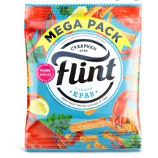 Сухарики Flint зі см. краб 110г