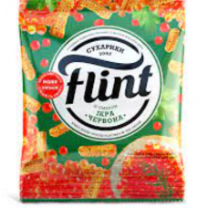 Сухарики Flint зі смаком червона ікра 110г