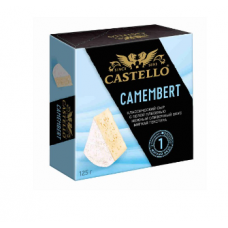 Сир м"який Камамбер ТМ Castello 50% 125г Сир м"який Камамбер ТМ Castello 50% 125г