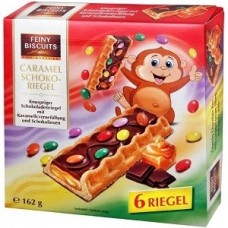Карамель SCHOKO SNAK "FEINY BISCUITS"(6х27гр) 162 гр