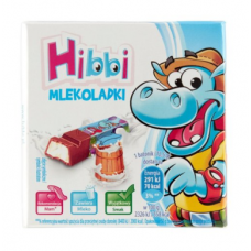 Шоколад Hibbi з мол. нач. 50г