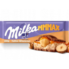 Шоколад Milka MMMAX Toffee Wholenut 300 гр Шоколад Milka MMMAX Toffee Wholenut 300 гр