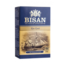 Bisan чай Ерл Грей середньолистовий 100г