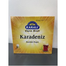 Чай чорний в пакетиках Karali Karadeniz 100 пак 200г