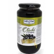 Оливки HELCOM 935g чорні без кісточки