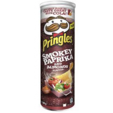 Чіпси Pringles Копчена паприка та мигдаль 165г. Чіпси Pringles Копчена паприка та мигдаль 165г.