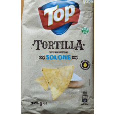 Чіпси Tortilla TOP солені 300г