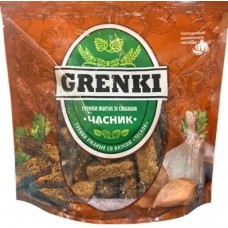 Грінки хвилясті житні зі смаком часник Greenki 90g