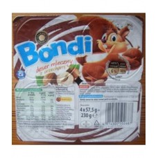 Десерт Bondi молочний з горішками 57,5 г