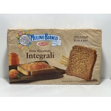 Хлібці Mulino Bianco Fette Biscottate Integrali 630г Хлібці Mulino Bianco Fette Biscottate Integrali 630г