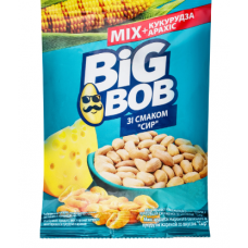 Мікс арахіса т кукурудзи Big Bob зі смаком "СИР" 70 г.
