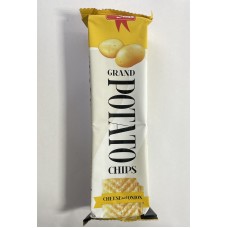 Чіпси Grand Potato Сир та цибуля 60g Чіпси Grand Potato Сир та цибуля 60g