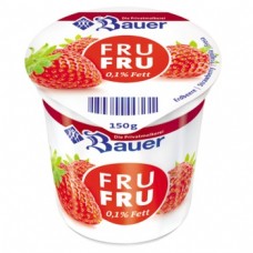 Йогурт Bauer FruFru полуниця 150 г