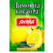 Лимонна кислота ТМ "Ямуна" 20г