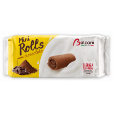 Бісквітні рулетики Balconi Cioccolato (6х30г) 180г Бісквітні рулетики Balconi Cioccolato (6х30г) 180г
