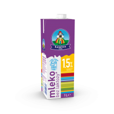 Молоко LOWICKIE mleko UHT 1,5 %  bez laktozy 1L