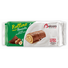 Бісквітні рулетики Balconi Nocciola (6х37г) 222г Бісквітні рулетики Balconi Nocciola (6х37г) 222г