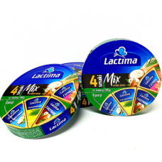 Плавлені сирки Lactima Mix 4 пори року 8 шт 140г