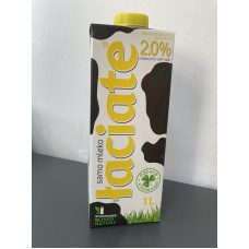 Молоко Mlekpol Laciate 2% 1L