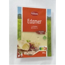 Сир Milbona Edamer пластинами 400g