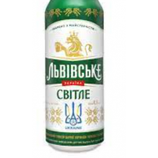 Пиво Львівське Світле 0,5л ж/б