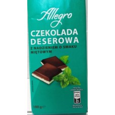 Шоколад Allegro Мята 100г
