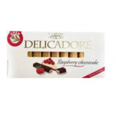 Шоколад DELICADORE малиновий чізкейк 200 гр Шоколад DELICADORE малиновий чізкейк 200 гр