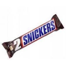 Шоколадний батончик Snickers (2x37.5g)=75g