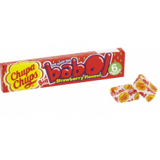 Гумка жув.Chupa-chups Fairy Floss Strawberry (солодка вата) 15g