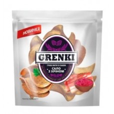 Грінки хвилясті житні зі смаком сало з хроном Greenki 90g
