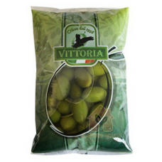 Оливки Vittoria Olive Verdi Dolci Giganti зелені великі 850г Оливки Vittoria Olive Verdi Dolci Giganti зелені великі 850г