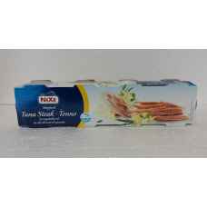 Стейк тунца в оливковом масле Nixe Tuna Steak Tonno in оlive d oliva 80gх4шт - 0.320 g Стейк тунца в оливковом масле Nixe Tuna Steak Tonno in оlive d oliva 80gх4шт - 0.320 g