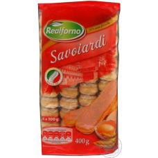 Печенье для тирамису Savoiardi Realforno, 400г Печенье для тирамису Savoiardi Realforno, 400г