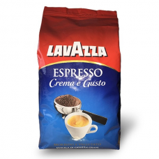 КАВА В ЗЕРНАХ LAVAZZA CREMA E GUSTO 1 КГ. КАВА В ЗЕРНАХ LAVAZZA CREMA E GUSTO 1 КГ.