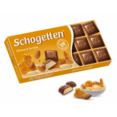 Schogetten Almond Brittle (Шогеттен с миндальной начинкой), 100г Schogetten Almond Brittle (Шогеттен с миндальной начинкой), 100г