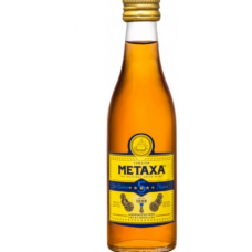 Алкогольний напій Metaxa 5* 38% 0.05L