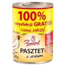 Паштет "PAMAPOL GRATIS" курка 390 гр