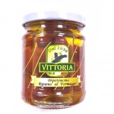Перець фарширований сиром Vittoria Peperoncini ripieni formaggio 212г
