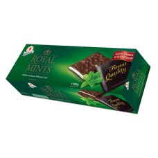 Halloren Royal Mints мятный десертный шоколад 300g Германия Halloren Royal Mints мятный десертный шоколад 300g Германия